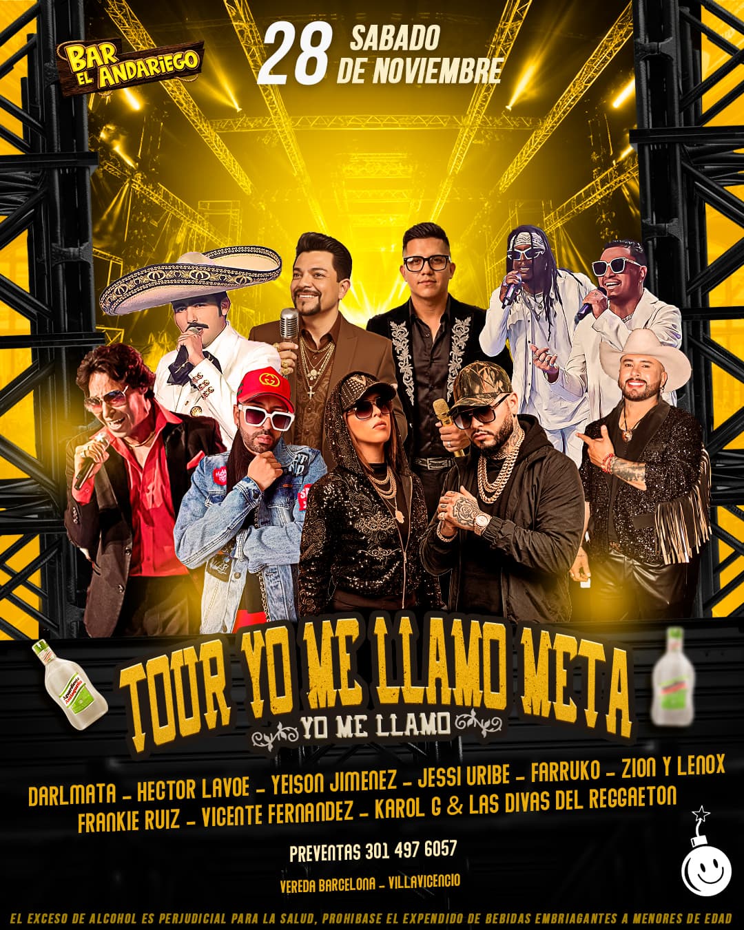 Flyer line up